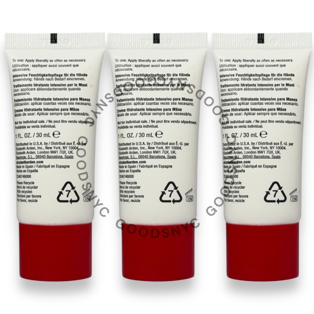X3 Elizabeth Arden Eight Hour Cream Intensive Moisturizing Hand Treatment 1 oz - Picture 2 of 2